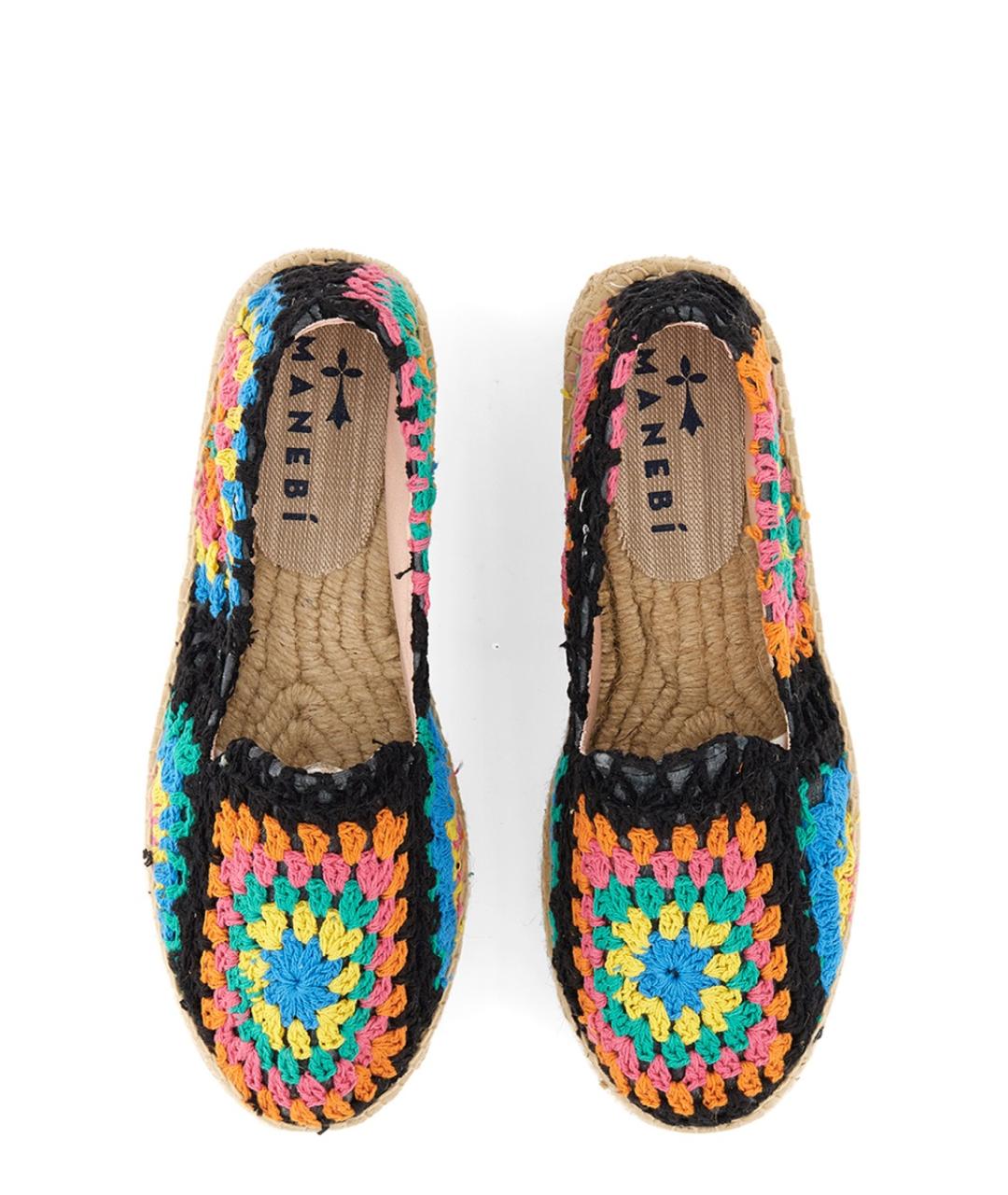 MANEBI Мульти текстильные эспадрильи, фото 2