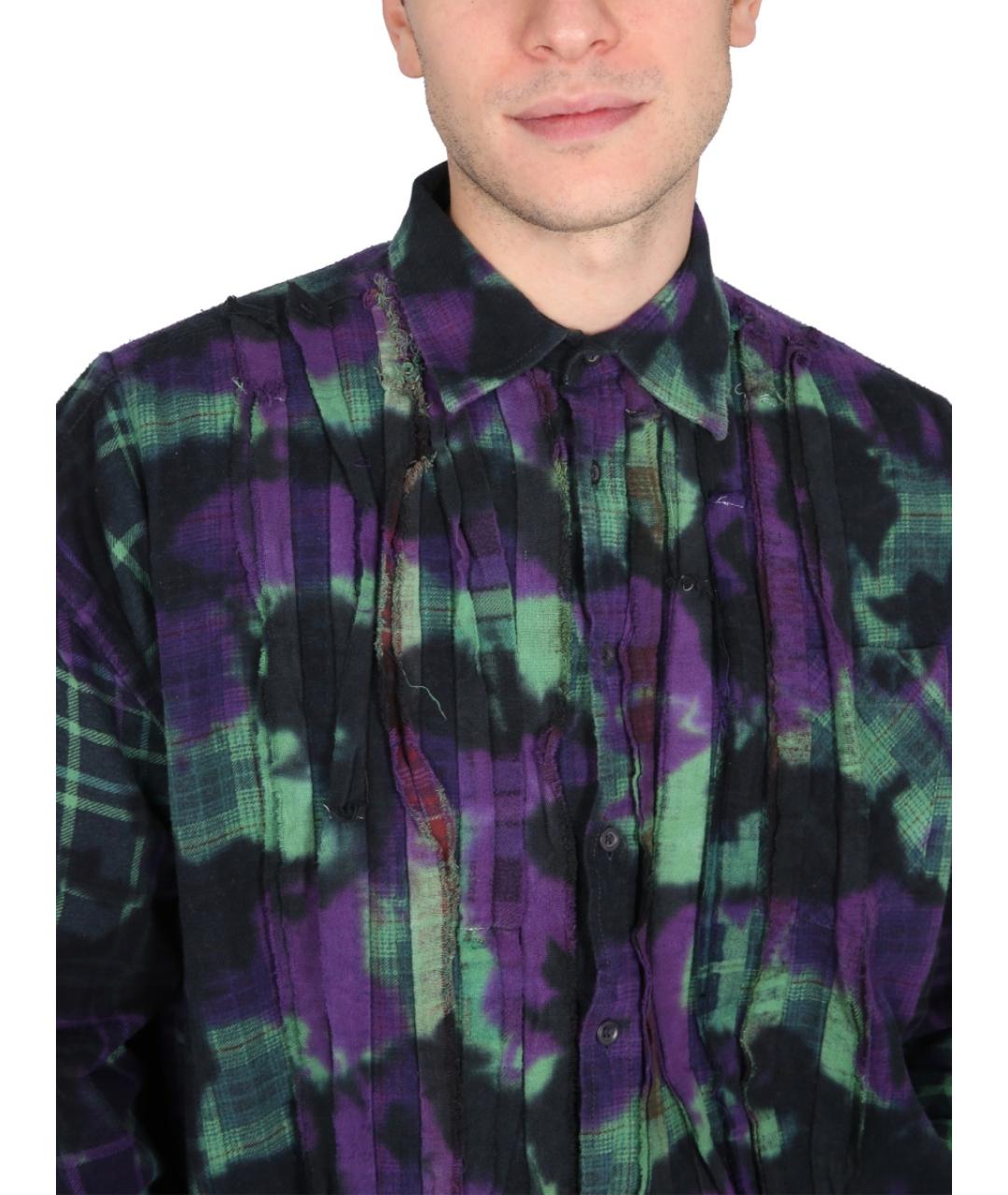 NEEDLES Мульти хлопковая кэжуал рубашка, фото 4