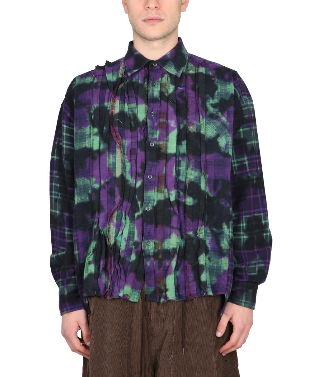 NEEDLES Мульти хлопковая кэжуал рубашка, фото 5