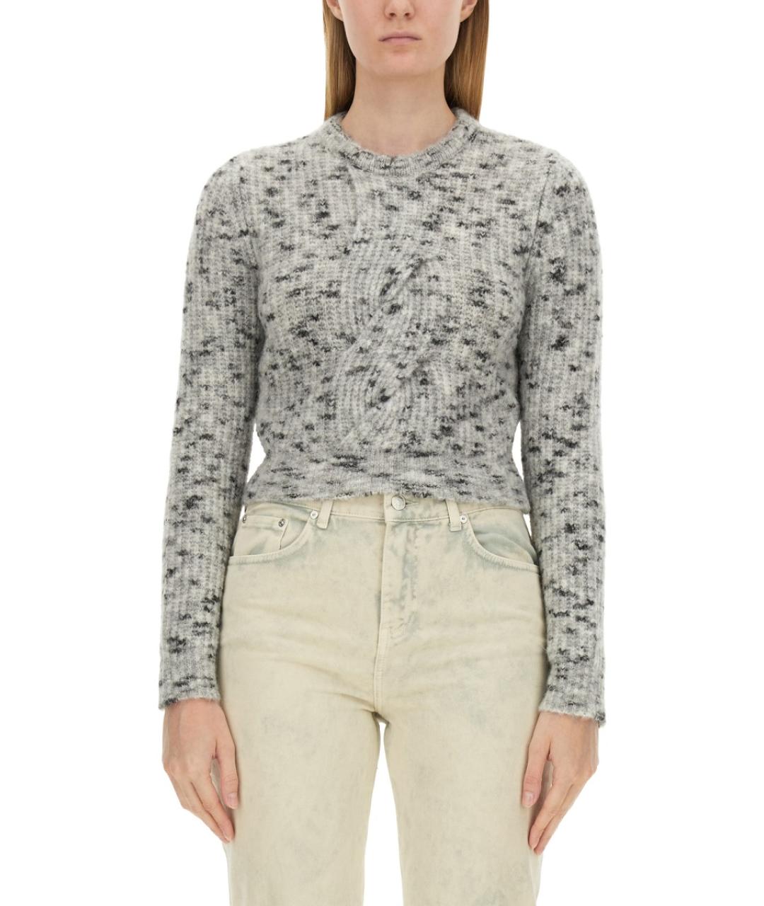 MOSCHINO JEANS Серый джемпер / свитер, фото 5