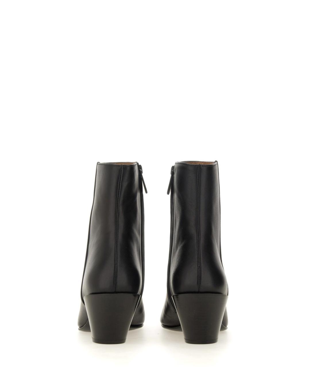 ROBERTO FESTA Черные кожаные ботинки, фото 3