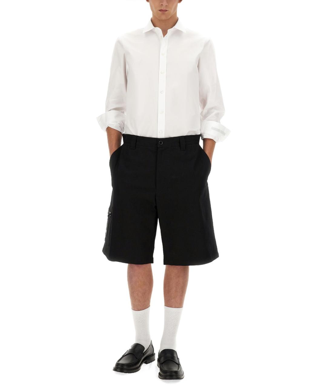 MOSCHINO Белая хлопковая кэжуал рубашка, фото 2