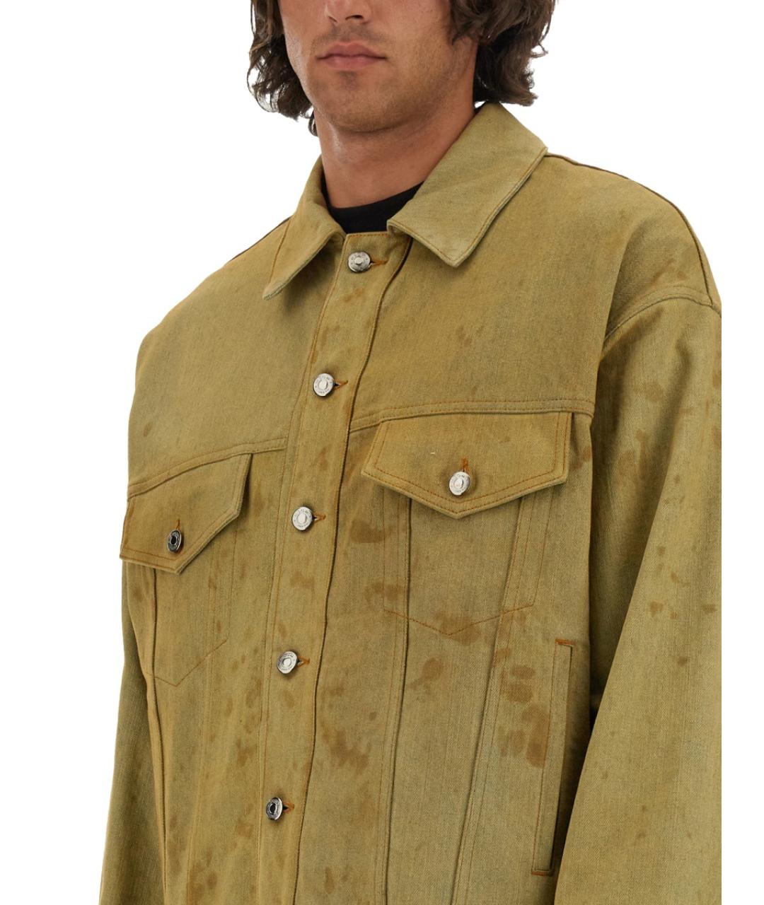 MSGM Синяя хлопковая куртка, фото 4