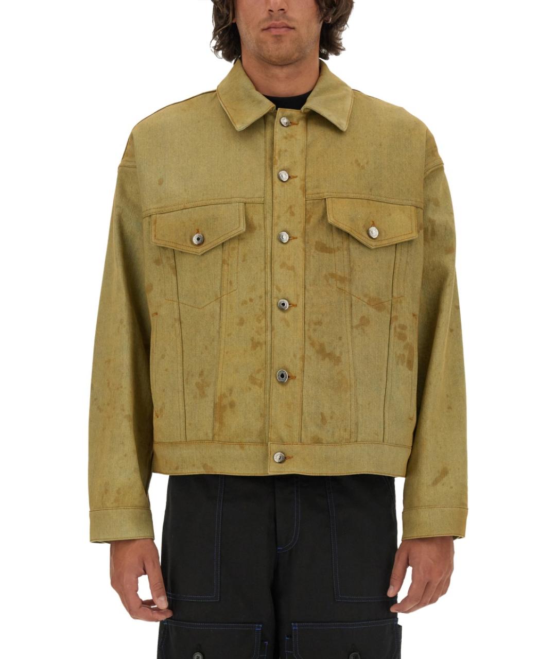 MSGM Синяя хлопковая куртка, фото 5