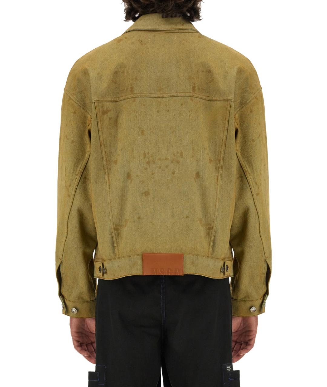 MSGM Синяя хлопковая куртка, фото 3