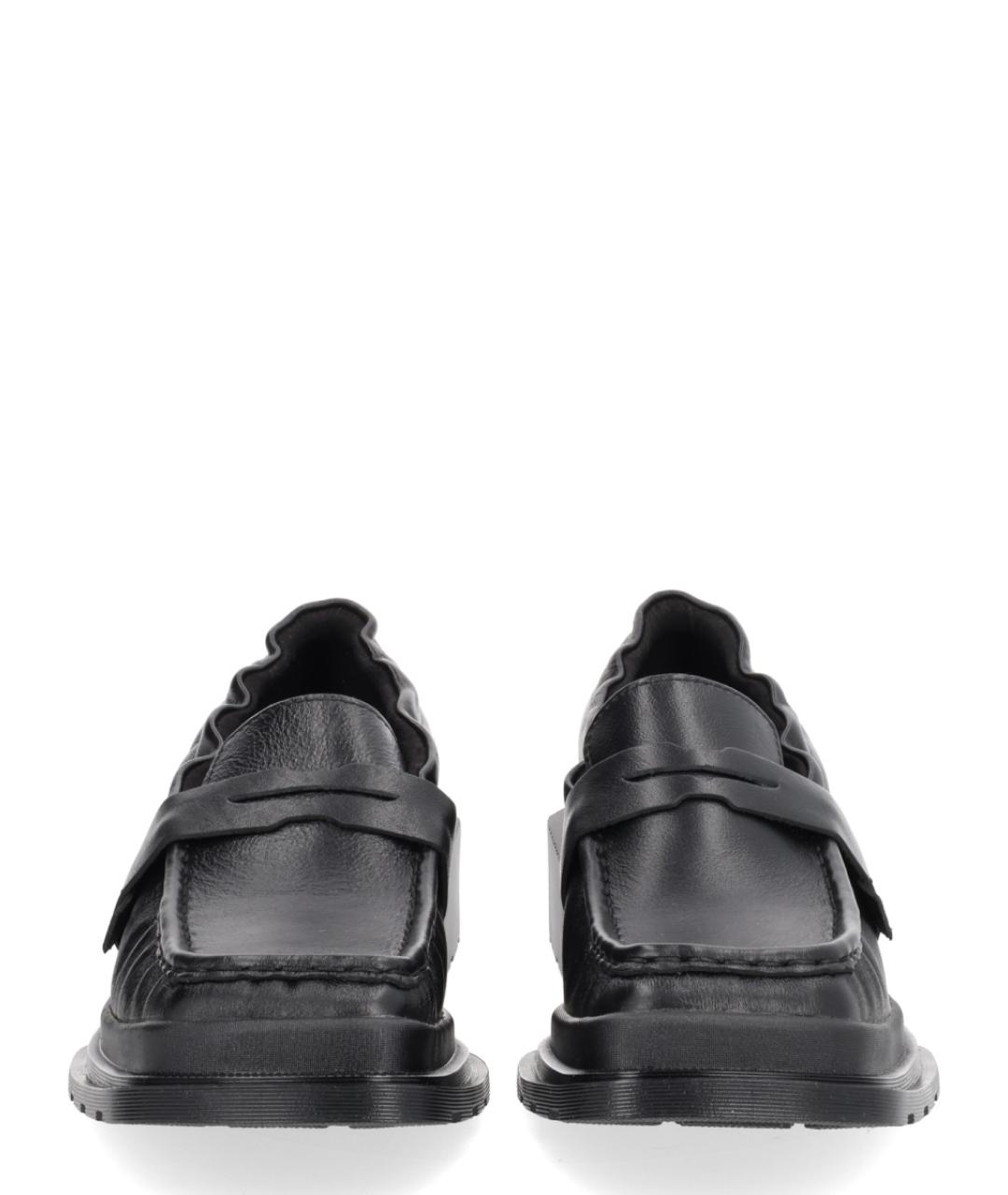 DR. MARTENS Черные кожаные лоферы, фото 3