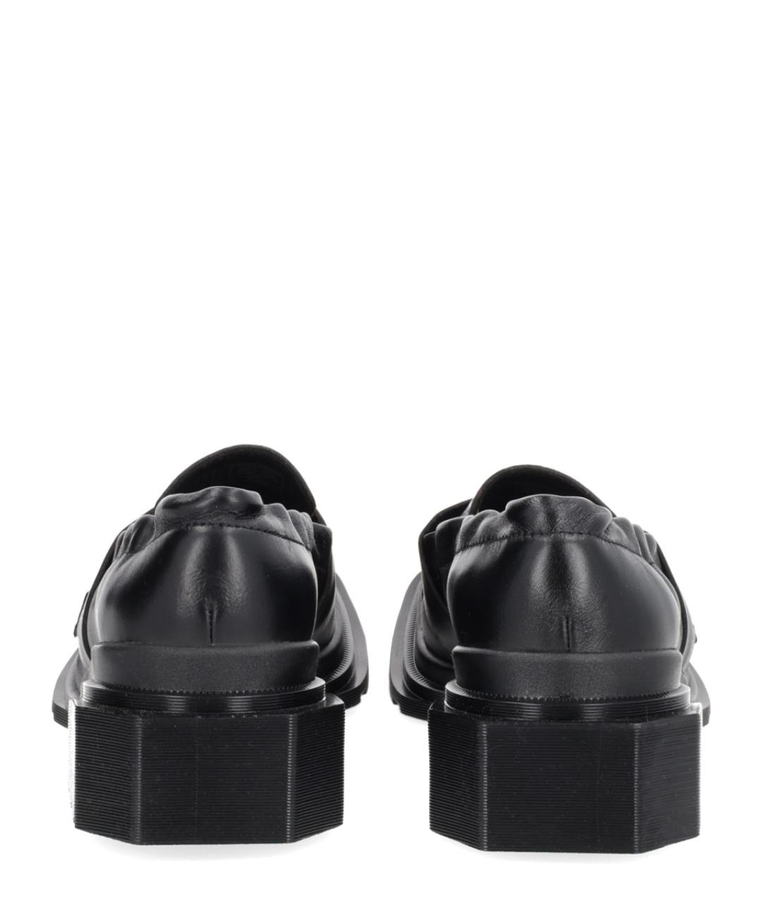 DR. MARTENS Черные кожаные лоферы, фото 4