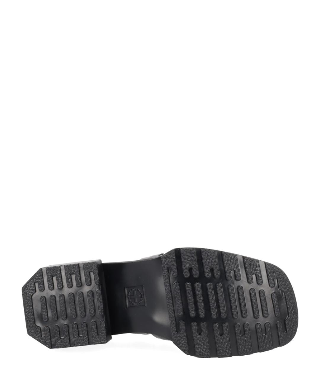 DR. MARTENS Черные кожаные лоферы, фото 5