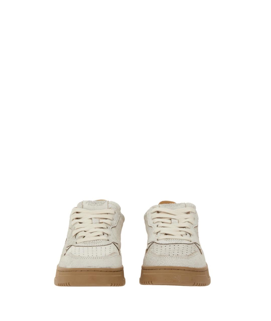 AUTRY Белые кожаные кроссовки, фото 5