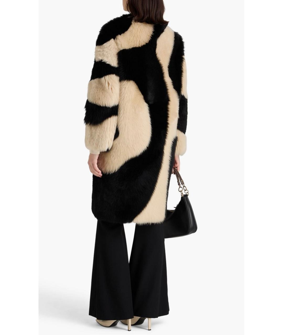 ZIMMERMANN Бежевая меховая дубленка, фото 3