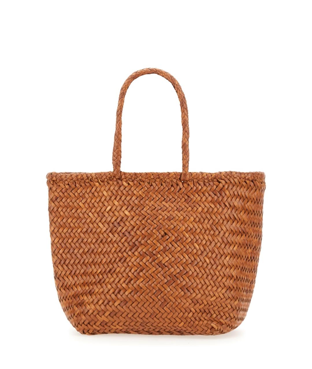 Dragon Diffusion Коричневая кожаная сумка через плечо, фото 2