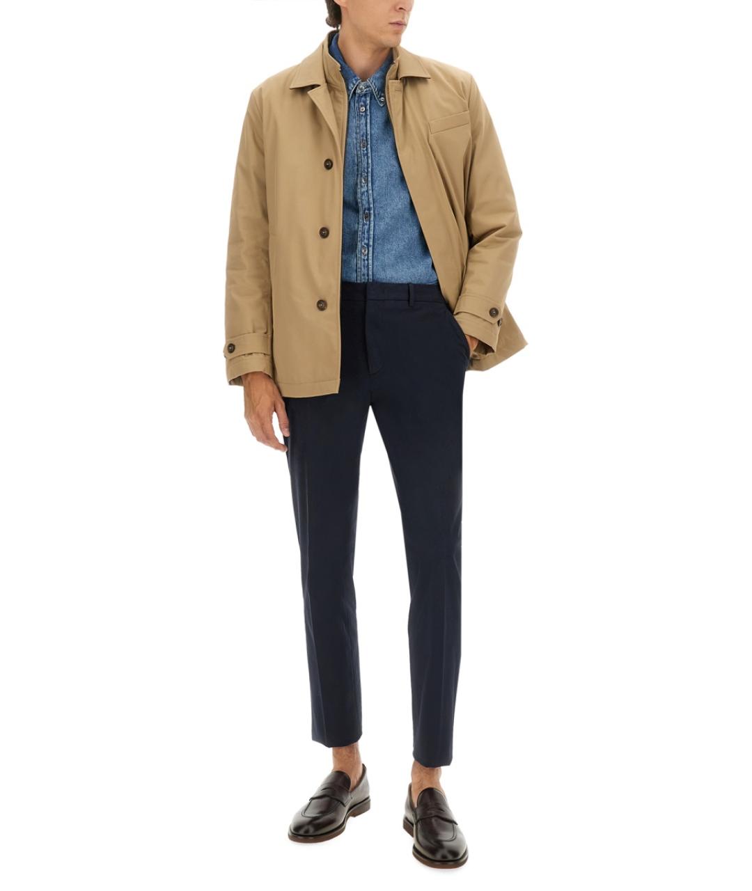 FAY Бежевая полиэстеровая куртка, фото 3