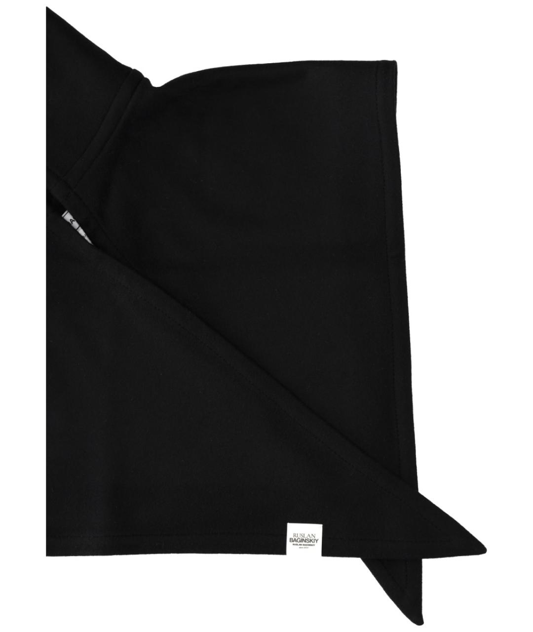 RUSLAN BAGINSKIY Черный синтетический капюшон, фото 3