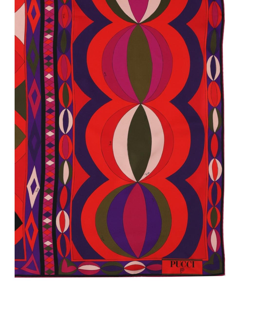 PUCCI Мульти шелковый шарф, фото 2