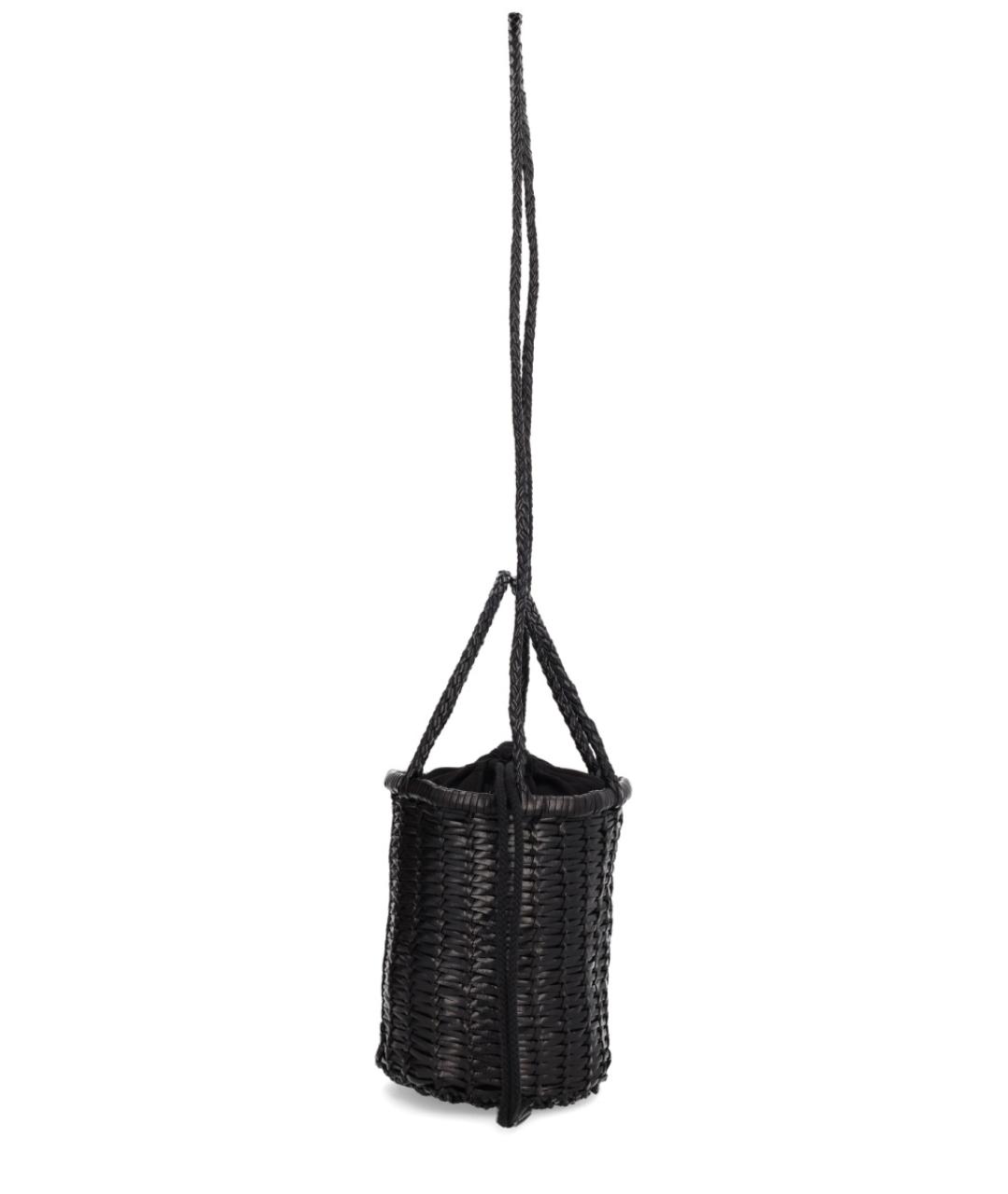 Dragon Diffusion Черная кожаная сумка через плечо, фото 4