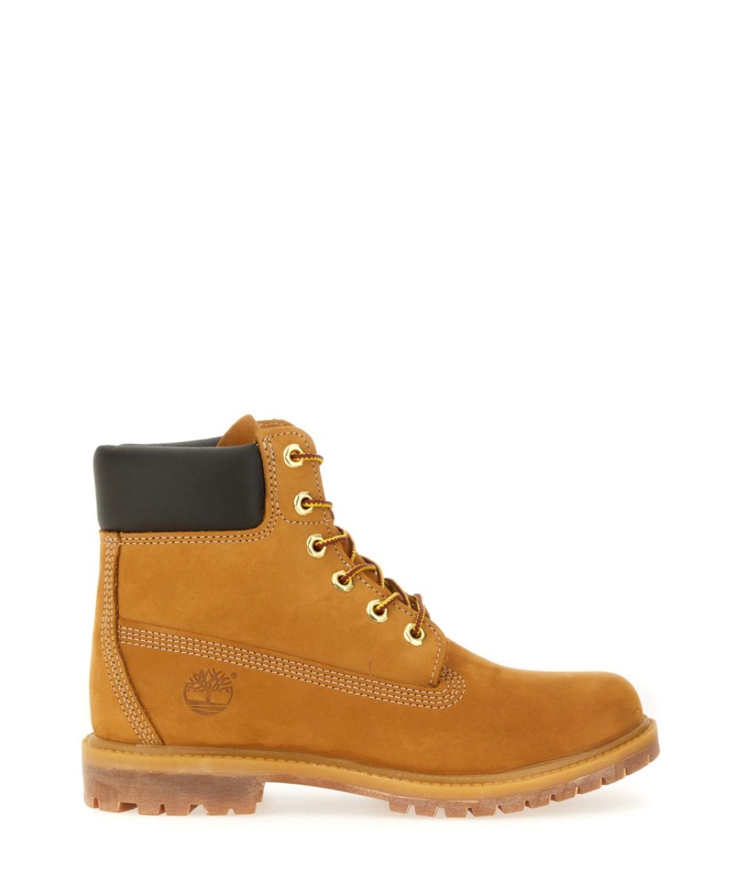 TIMBERLAND Горчичные кожаные ботинки, фото 1