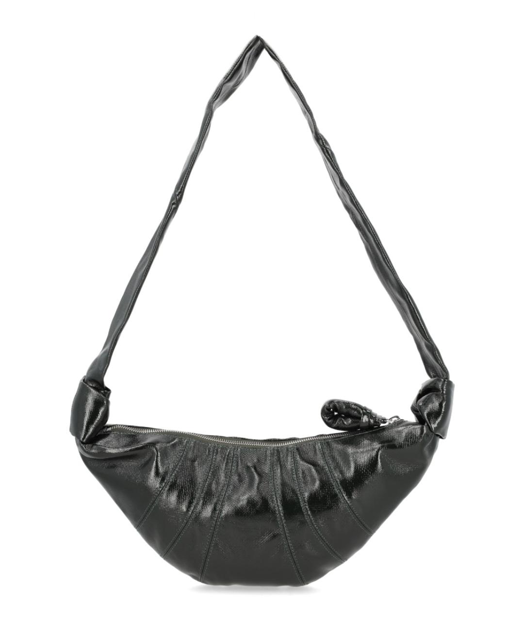 LEMAIRE Зеленая хлопковая сумка через плечо, фото 2