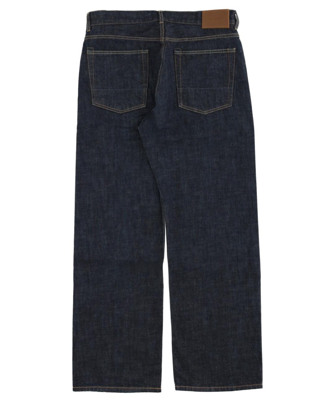 OUR LEGACY Синие хлопковые прямые джинсы, фото 3