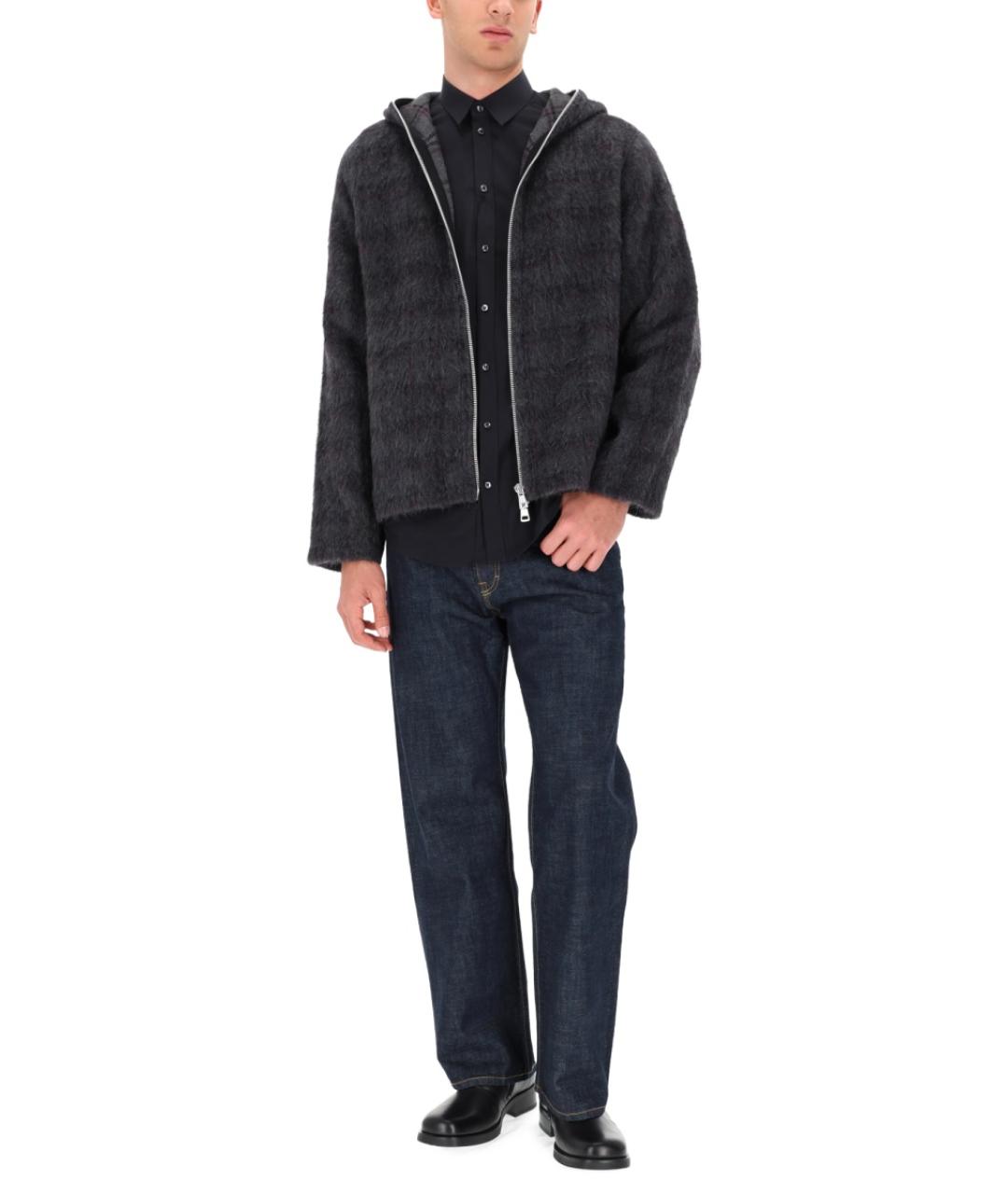 OUR LEGACY Синие хлопковые прямые джинсы, фото 2