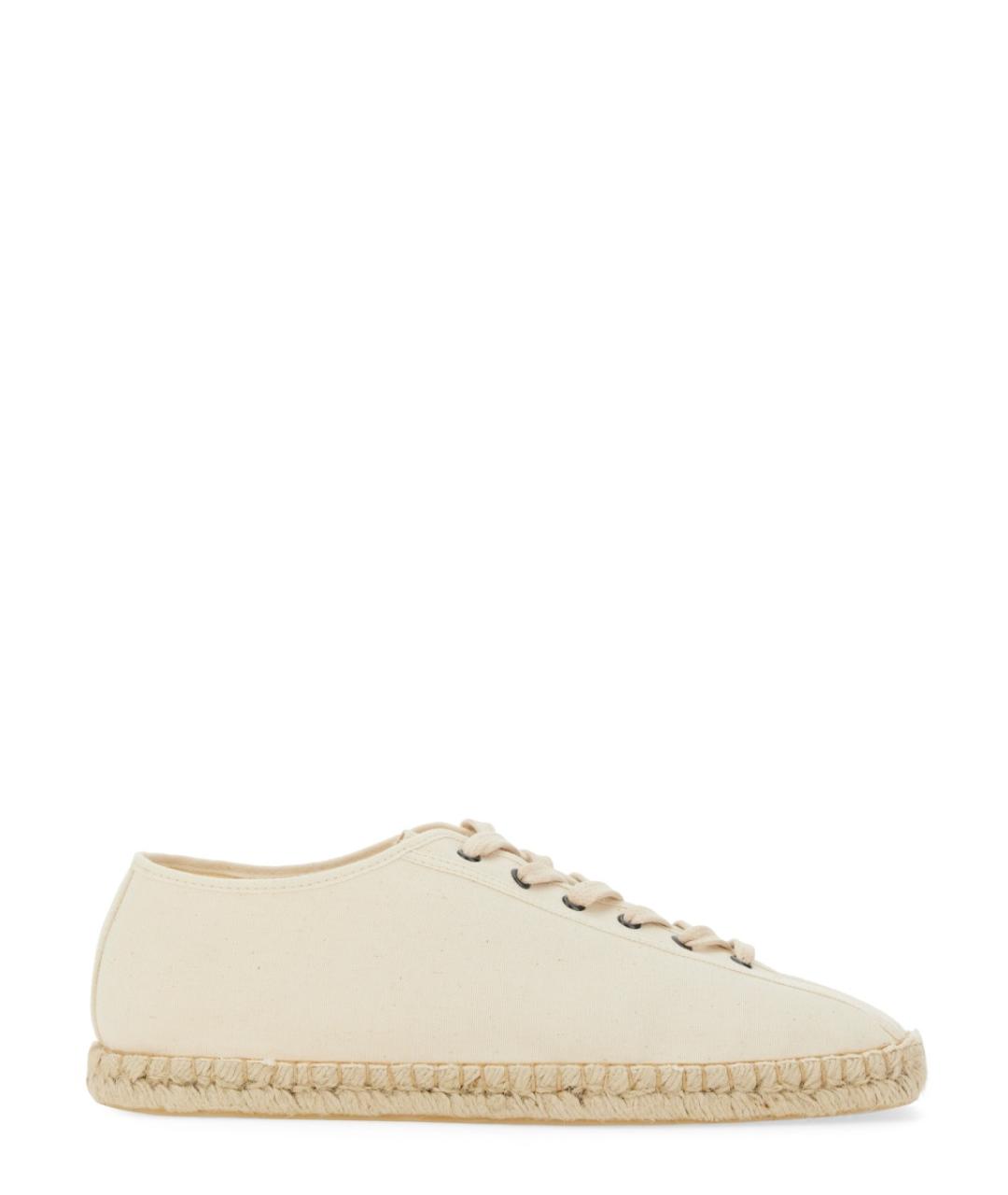 LEMAIRE Белые текстильные эспадрильи, фото 1