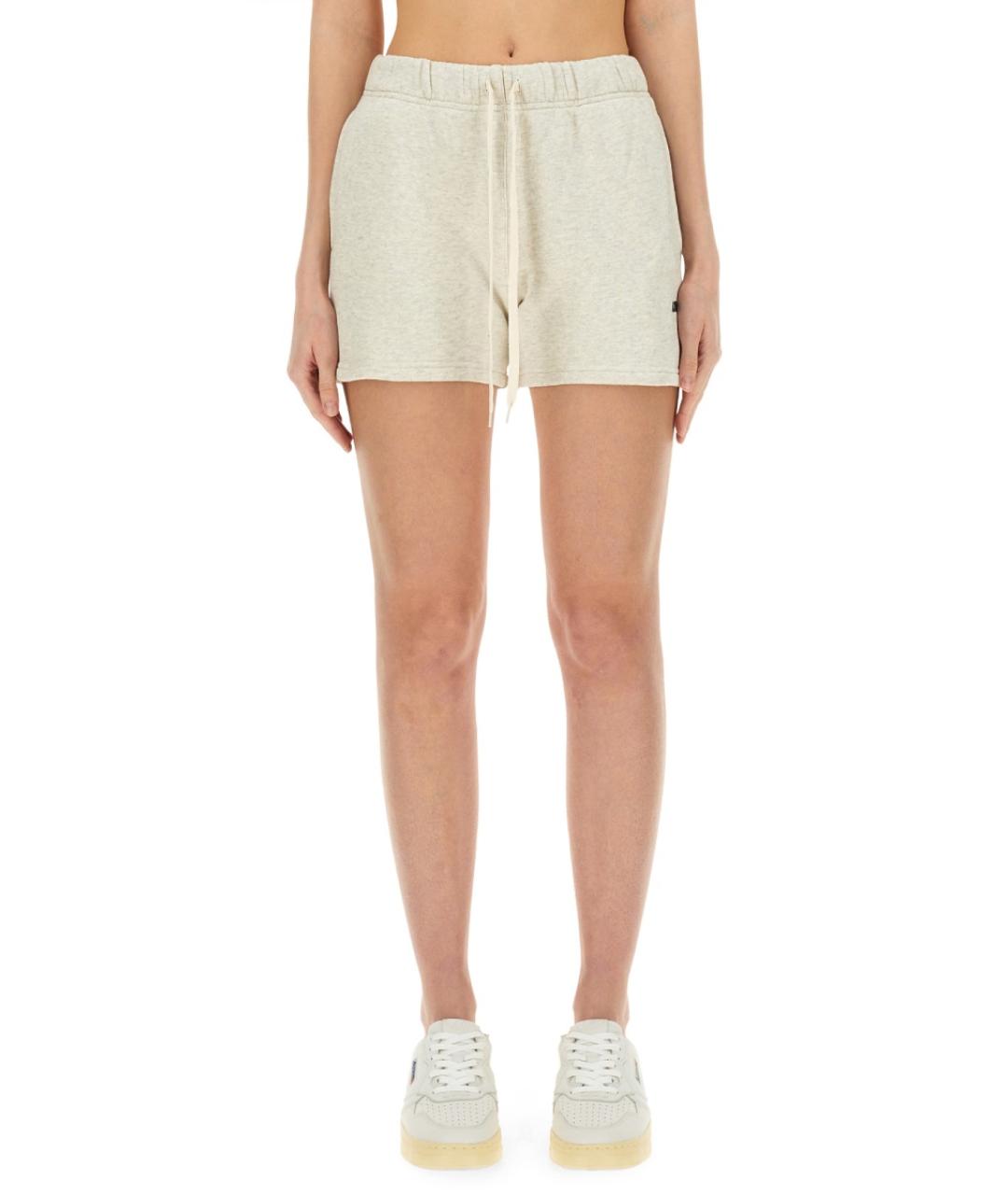 AUTRY Бежевые хлопковые шорты, фото 1