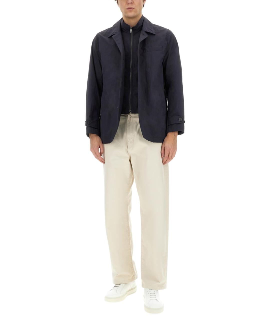 FAY Синяя полиамидовая куртка, фото 2