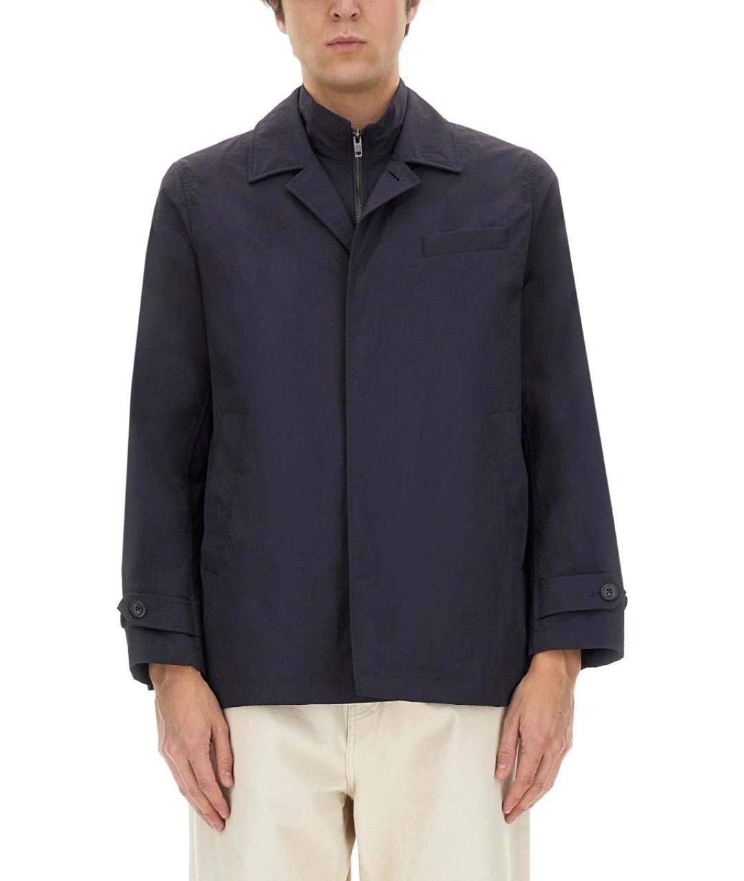 FAY Синяя полиамидовая куртка, фото 5