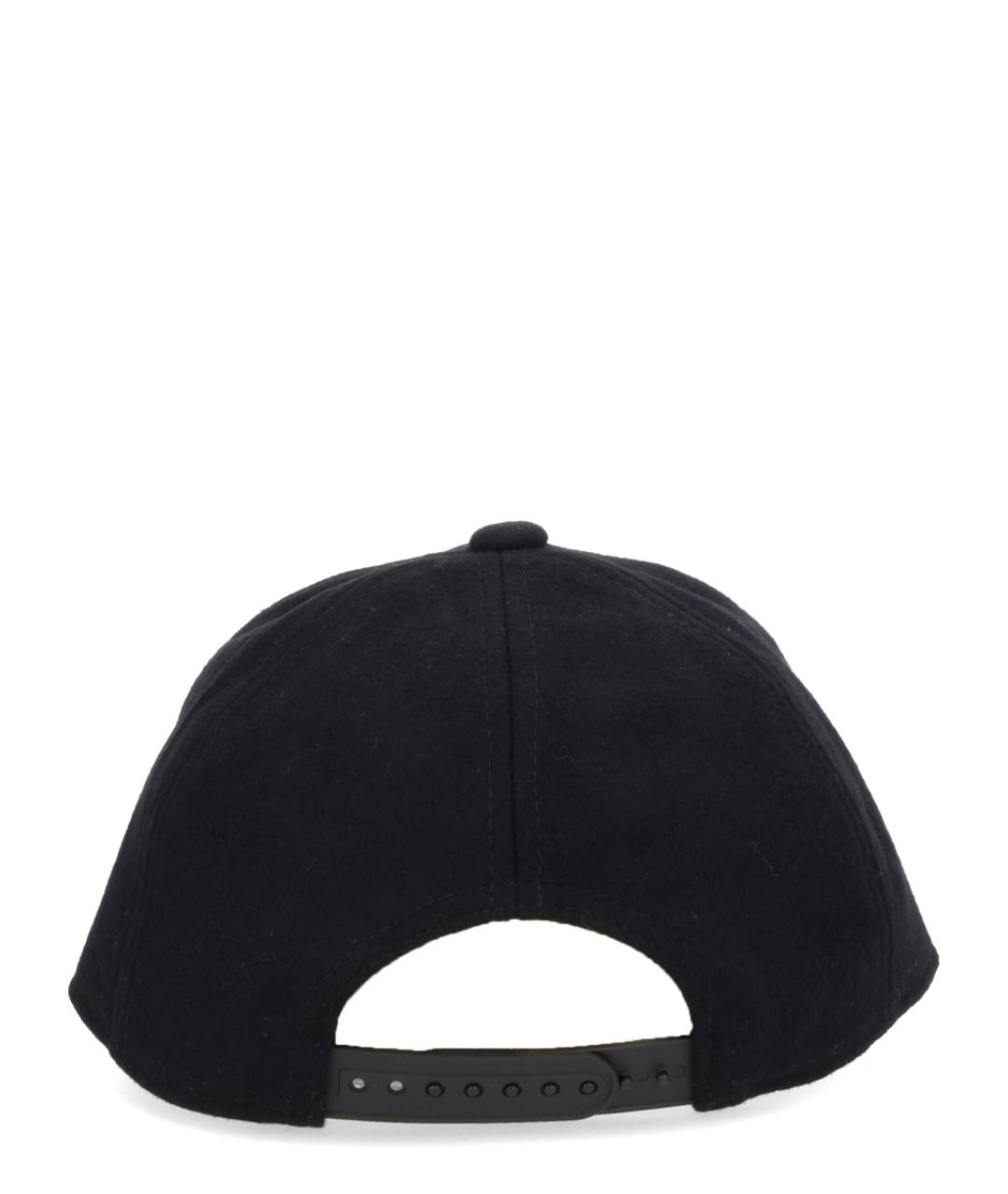 VERSACE JEANS COUTURE Черная хлопковая кепка/бейсболка, фото 2