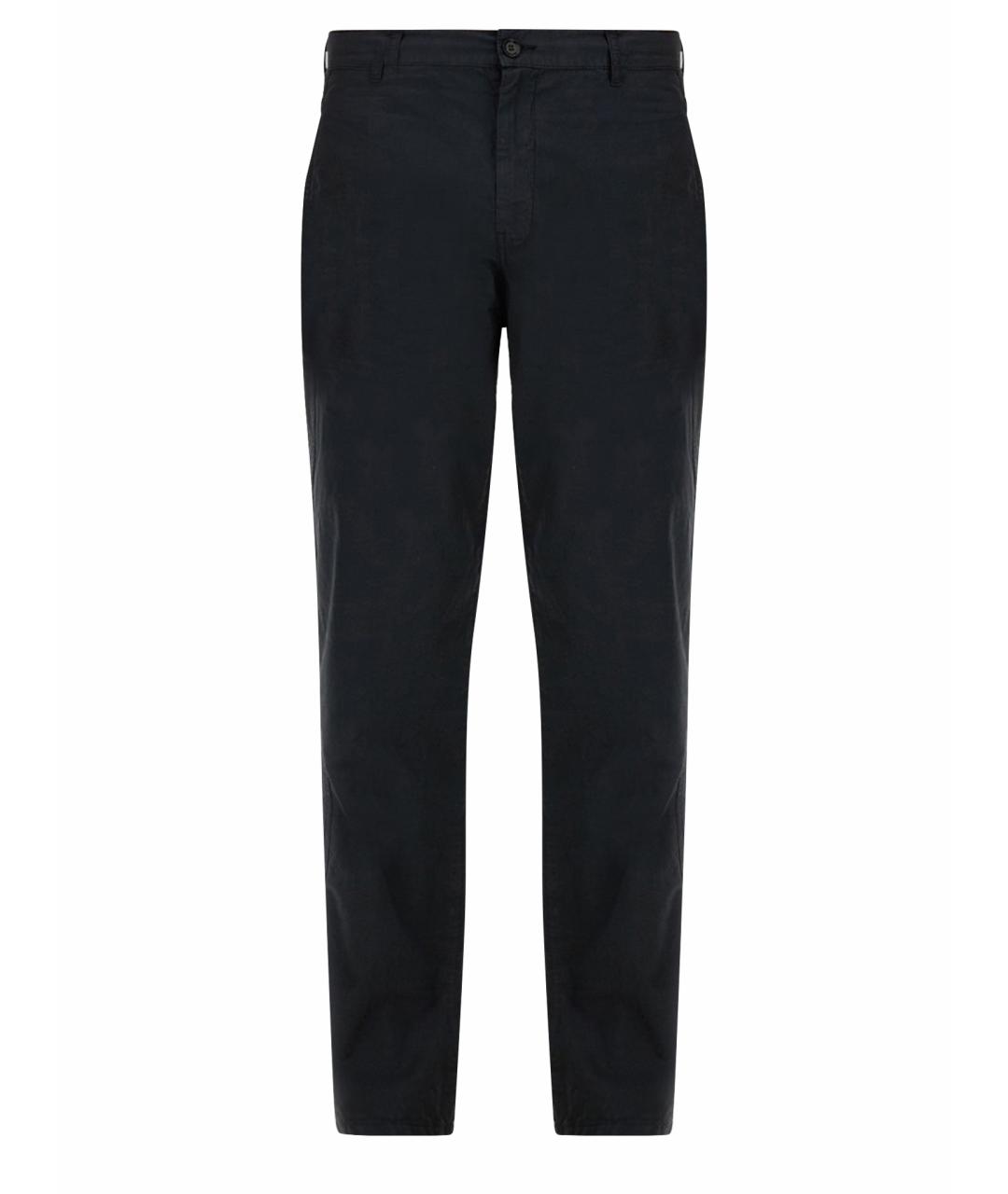 ASPESI Синие хлопковые повседневные брюки, фото 1