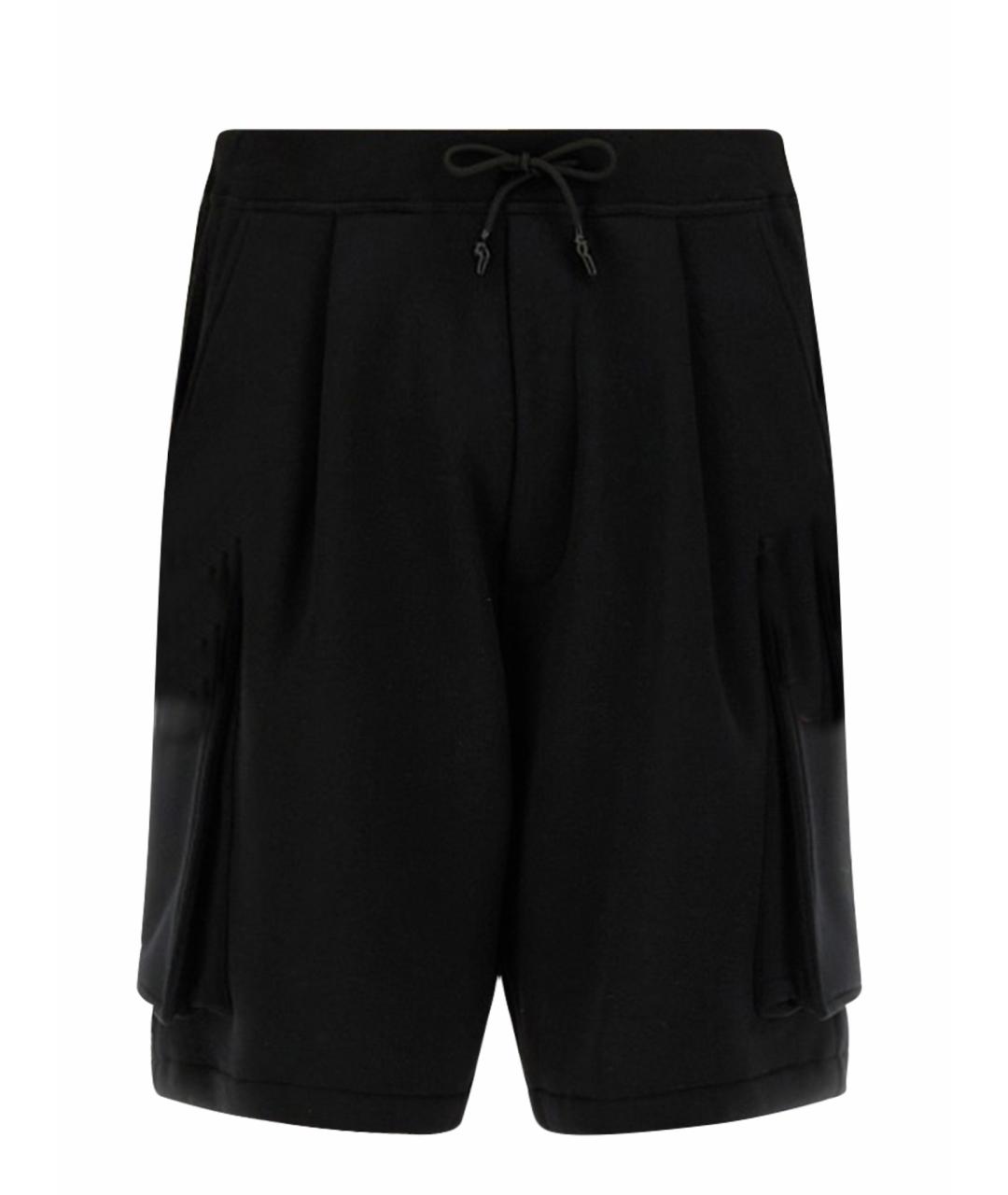 DSQUARED2 Черные хлопковые шорты, фото 1