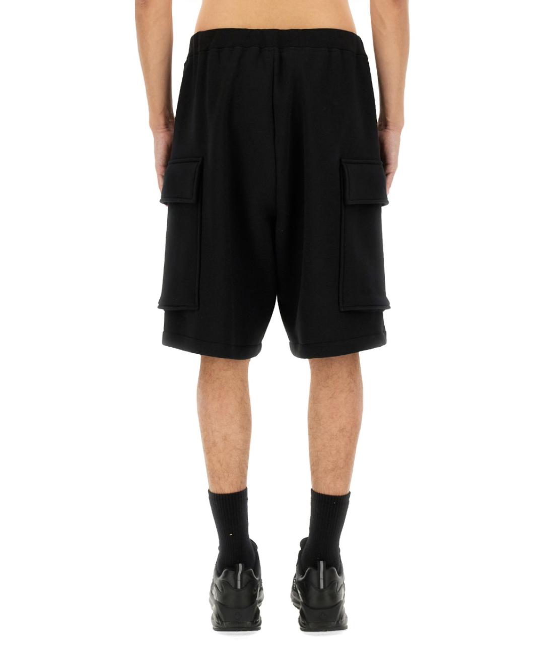 DSQUARED2 Черные хлопковые шорты, фото 3