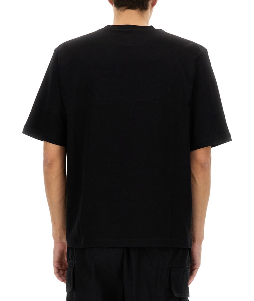 DSQUARED2 Черная хлопковая футболка, фото 3