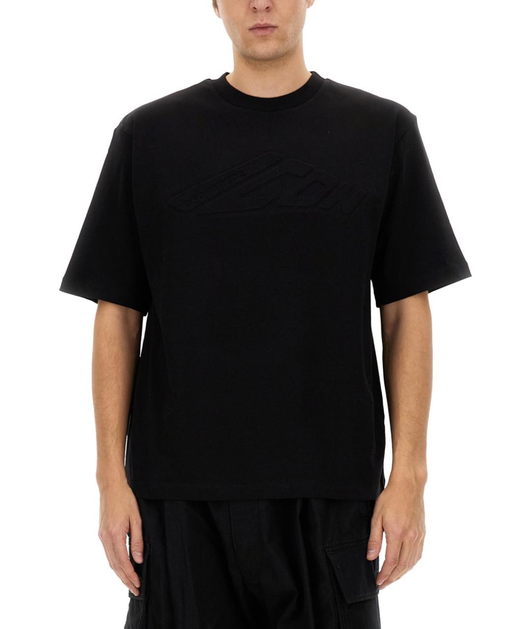 DSQUARED2 Черная хлопковая футболка, фото 5