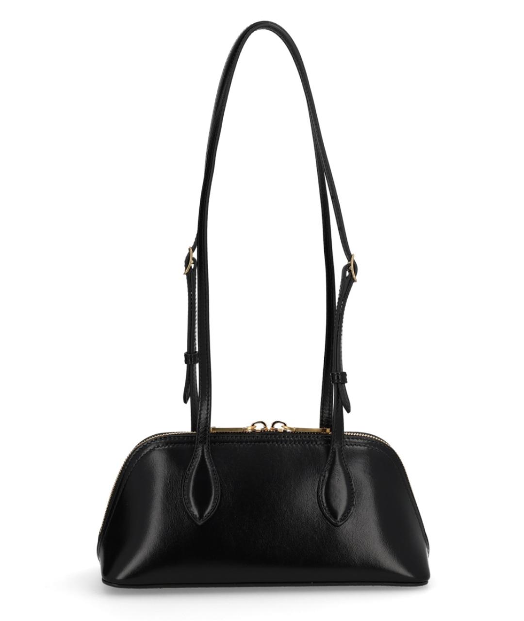 BALLY Черная кожаная сумка через плечо, фото 2