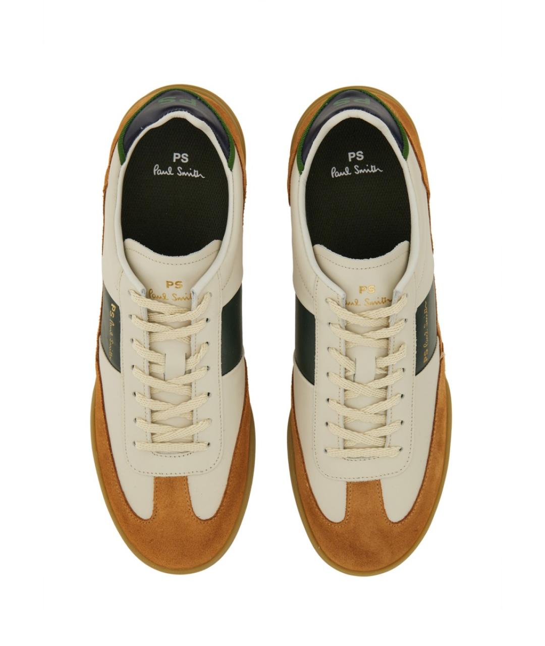 PS BY PAUL SMITH Мульти кожаные низкие кроссовки / кеды, фото 6