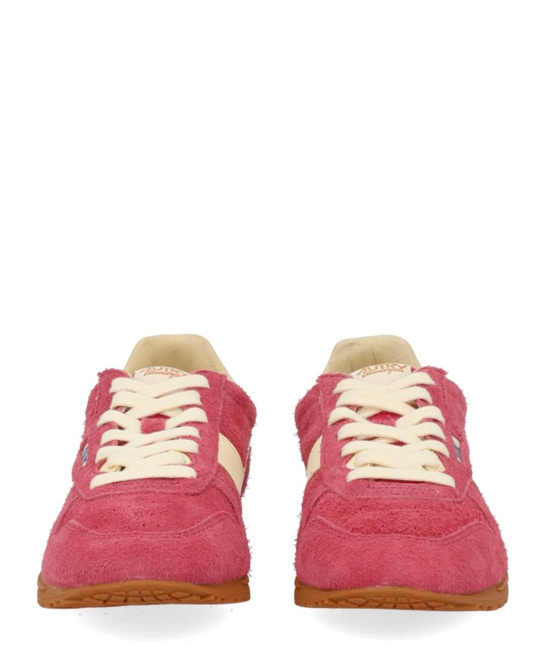 AUTRY Розовые замшевые кроссовки, фото 3