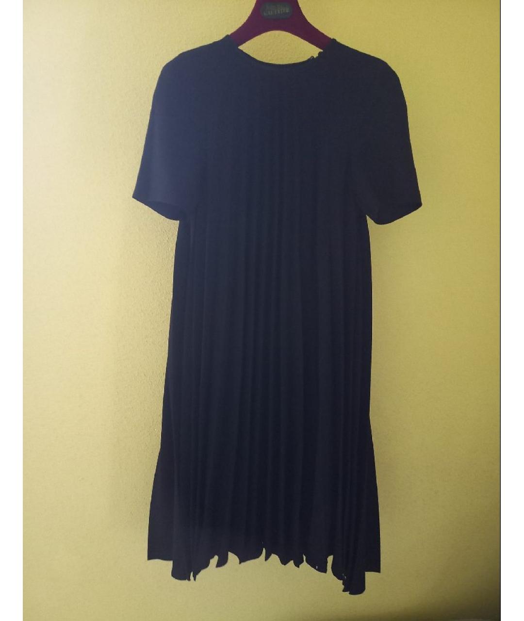 COS Черное полиэстеровое платье, фото 7