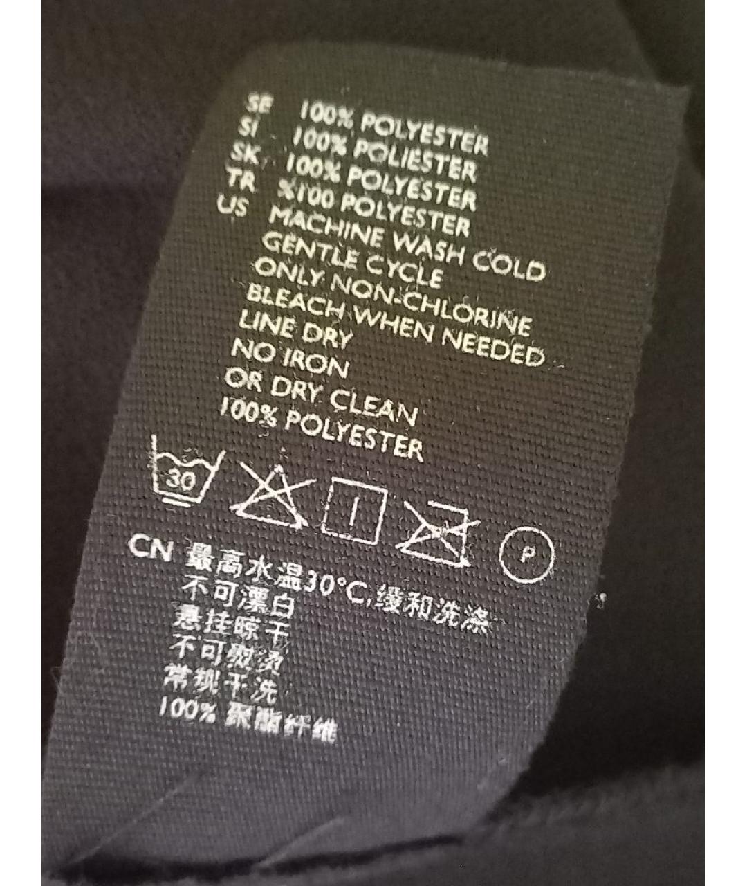 COS Черное полиэстеровое платье, фото 5