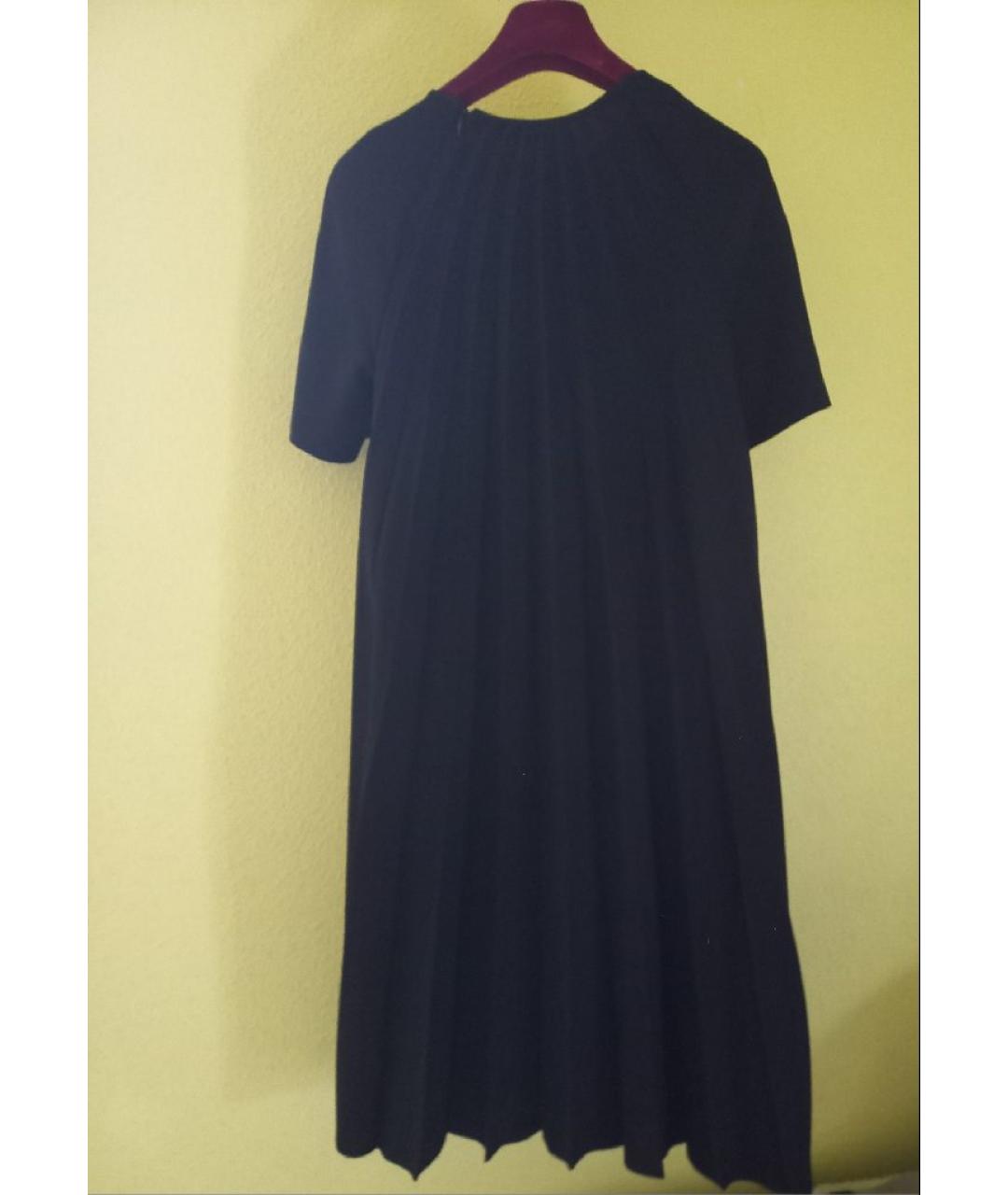 COS Черное полиэстеровое платье, фото 2