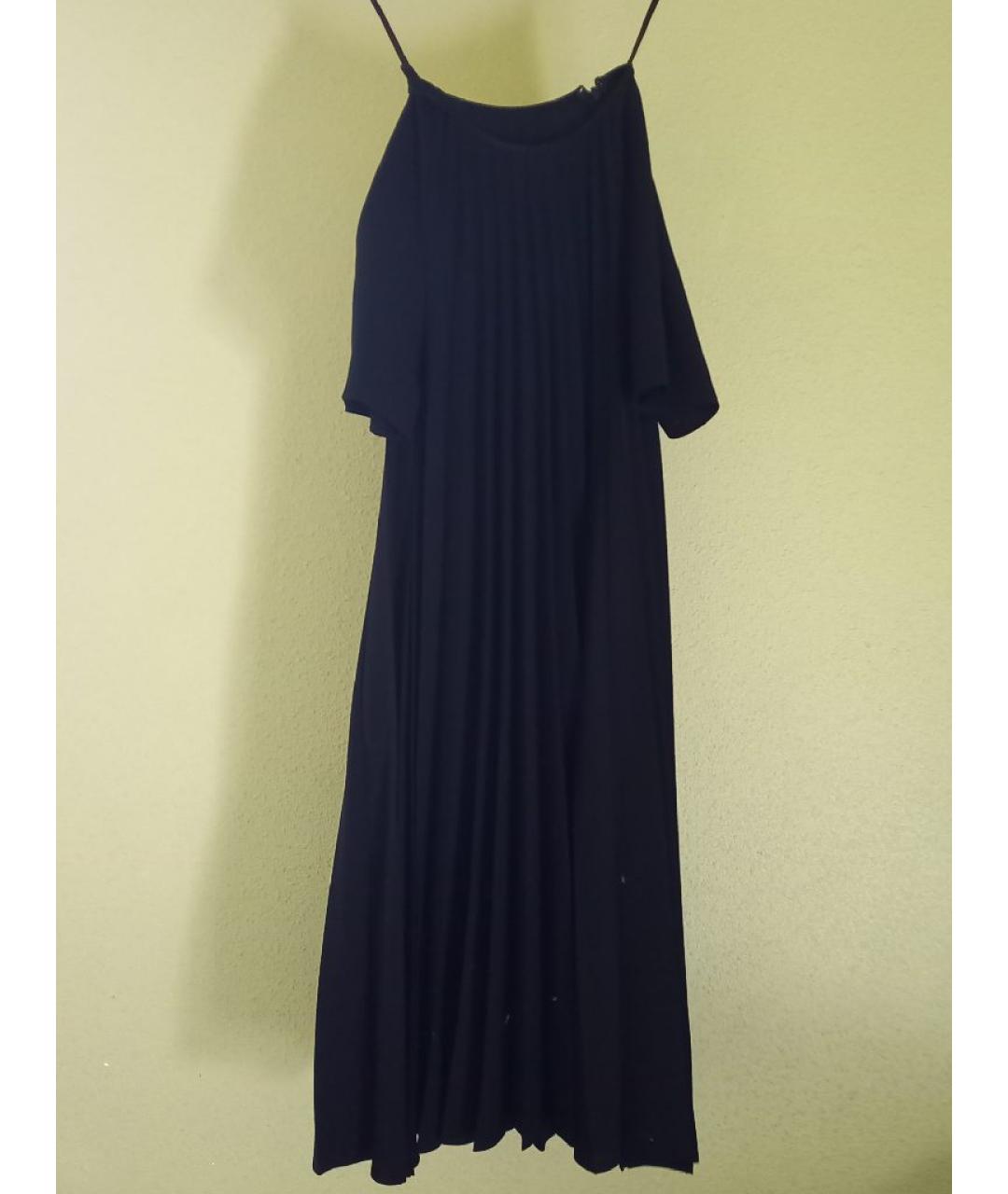 COS Черное полиэстеровое платье, фото 3