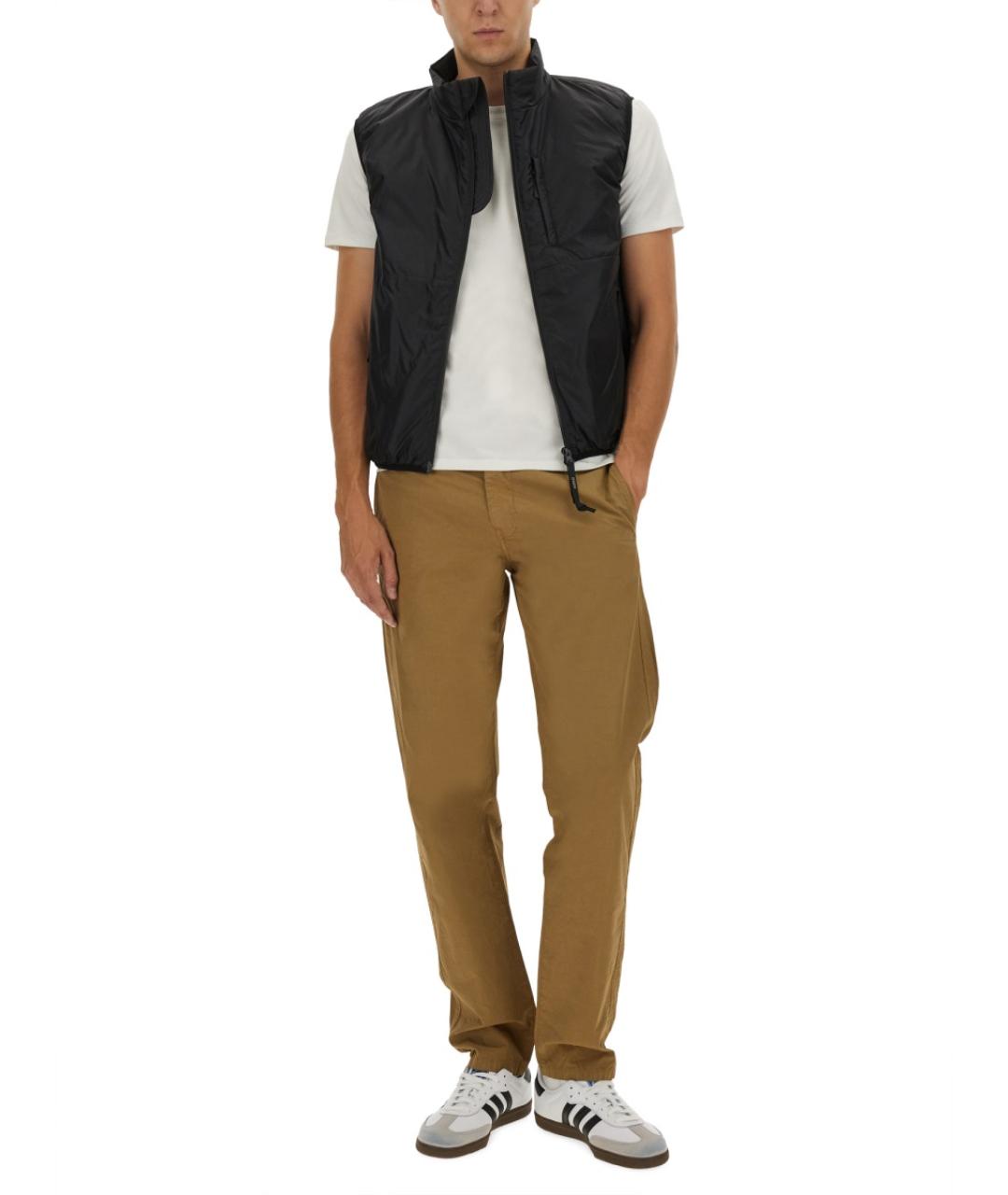 ASPESI Черный полиамидовый жилет, фото 2