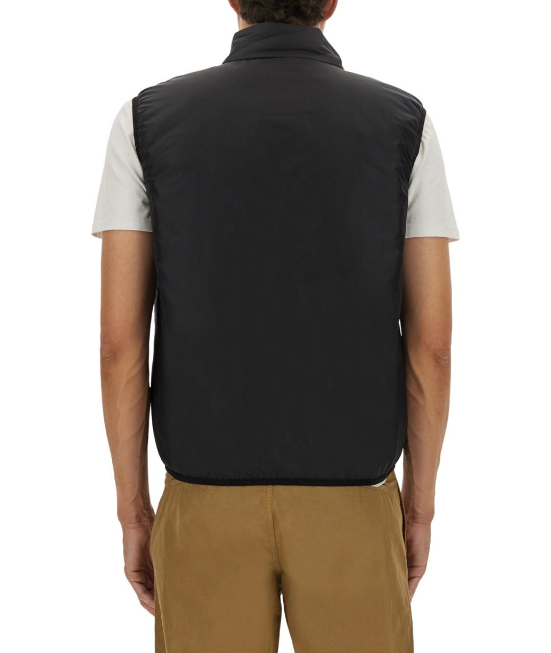 ASPESI Черный полиамидовый жилет, фото 3