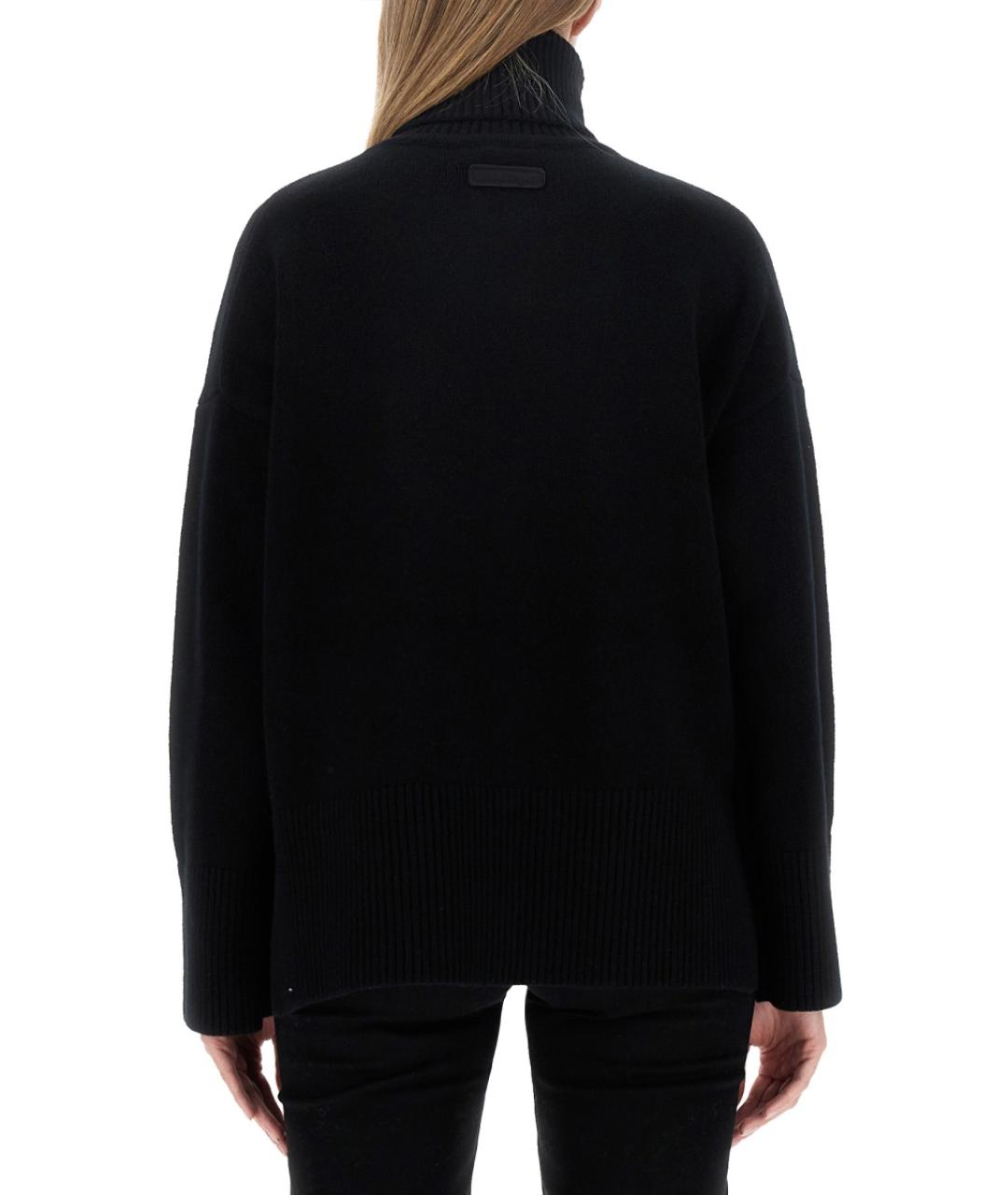 CANADA GOOSE Черный кашемировый джемпер / свитер, фото 4