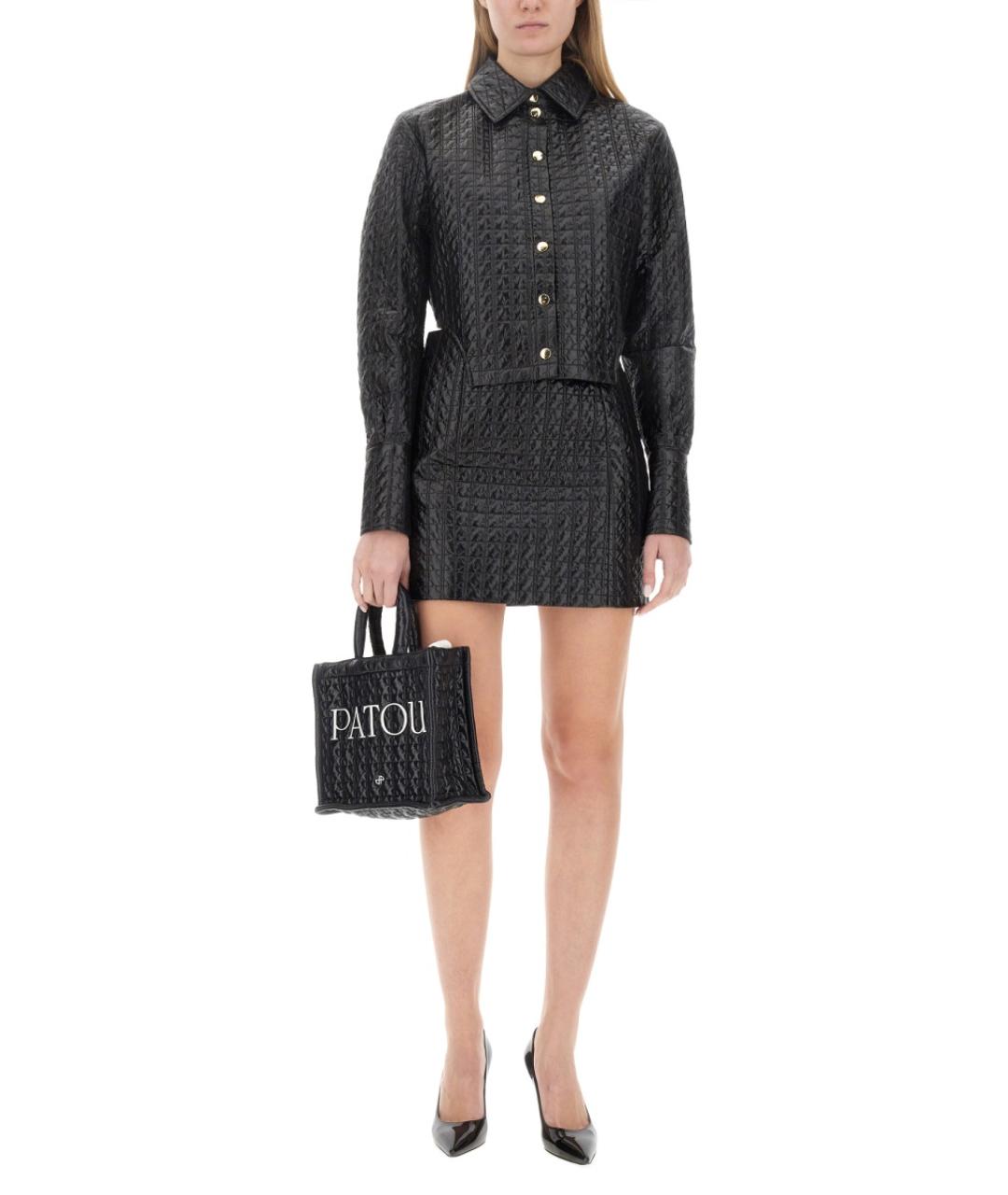 PATOU Черный полиамидовый жакет/пиджак, фото 3