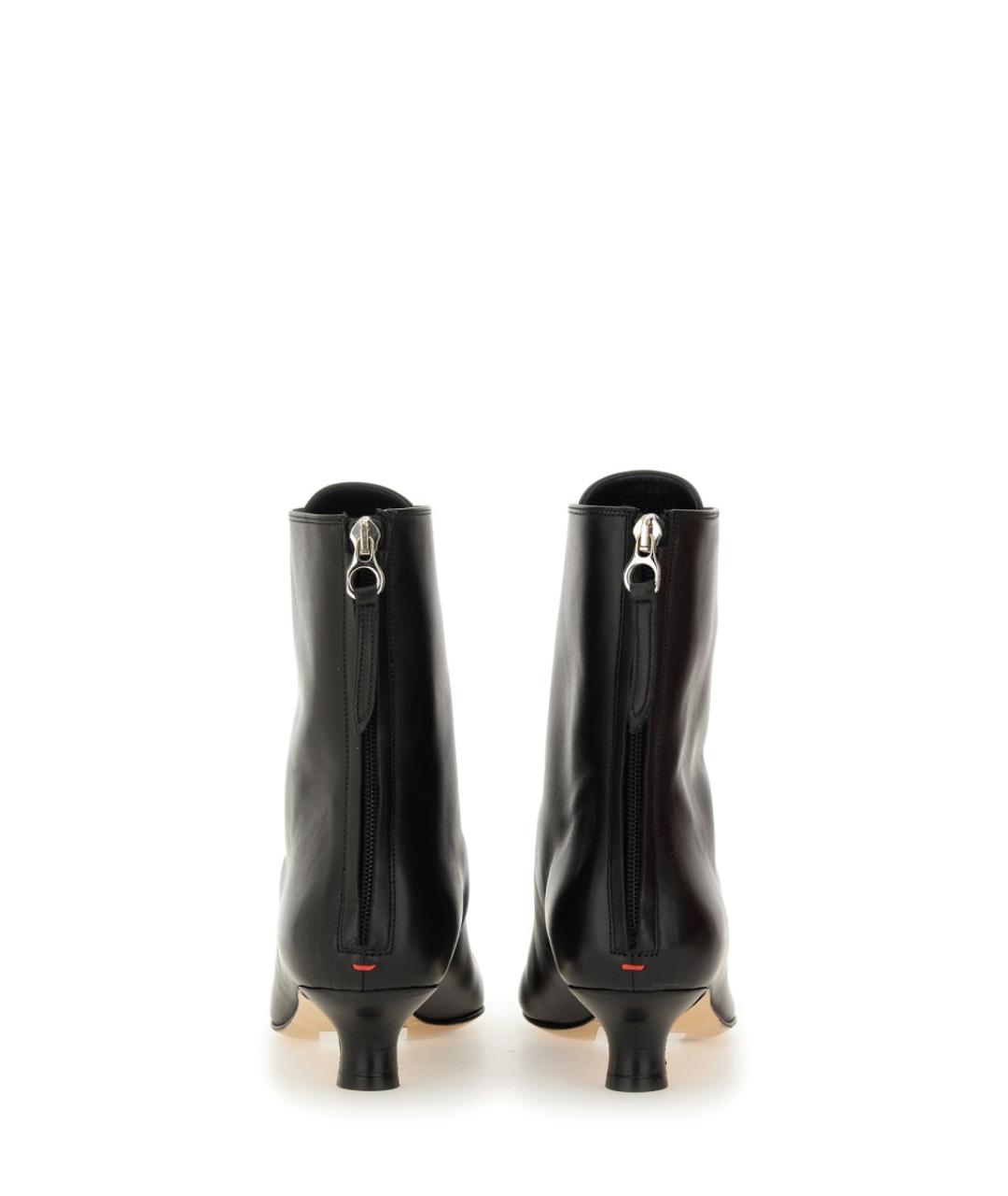 AEYDE Черные кожаные ботильоны, фото 3