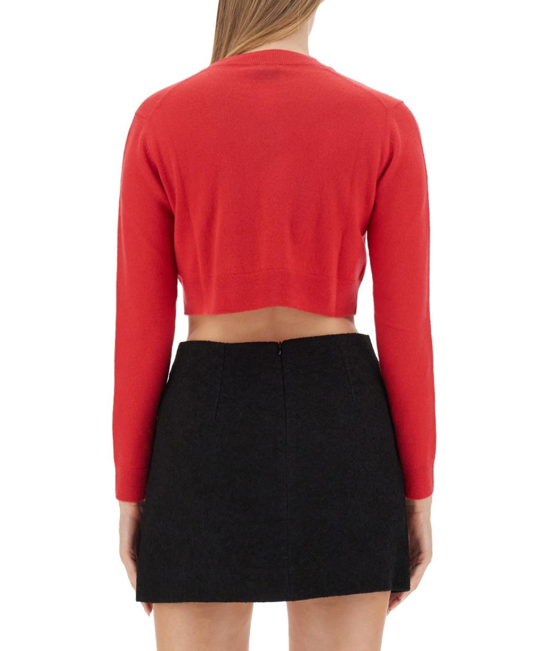 PATOU Красный шерстяной джемпер / свитер, фото 3