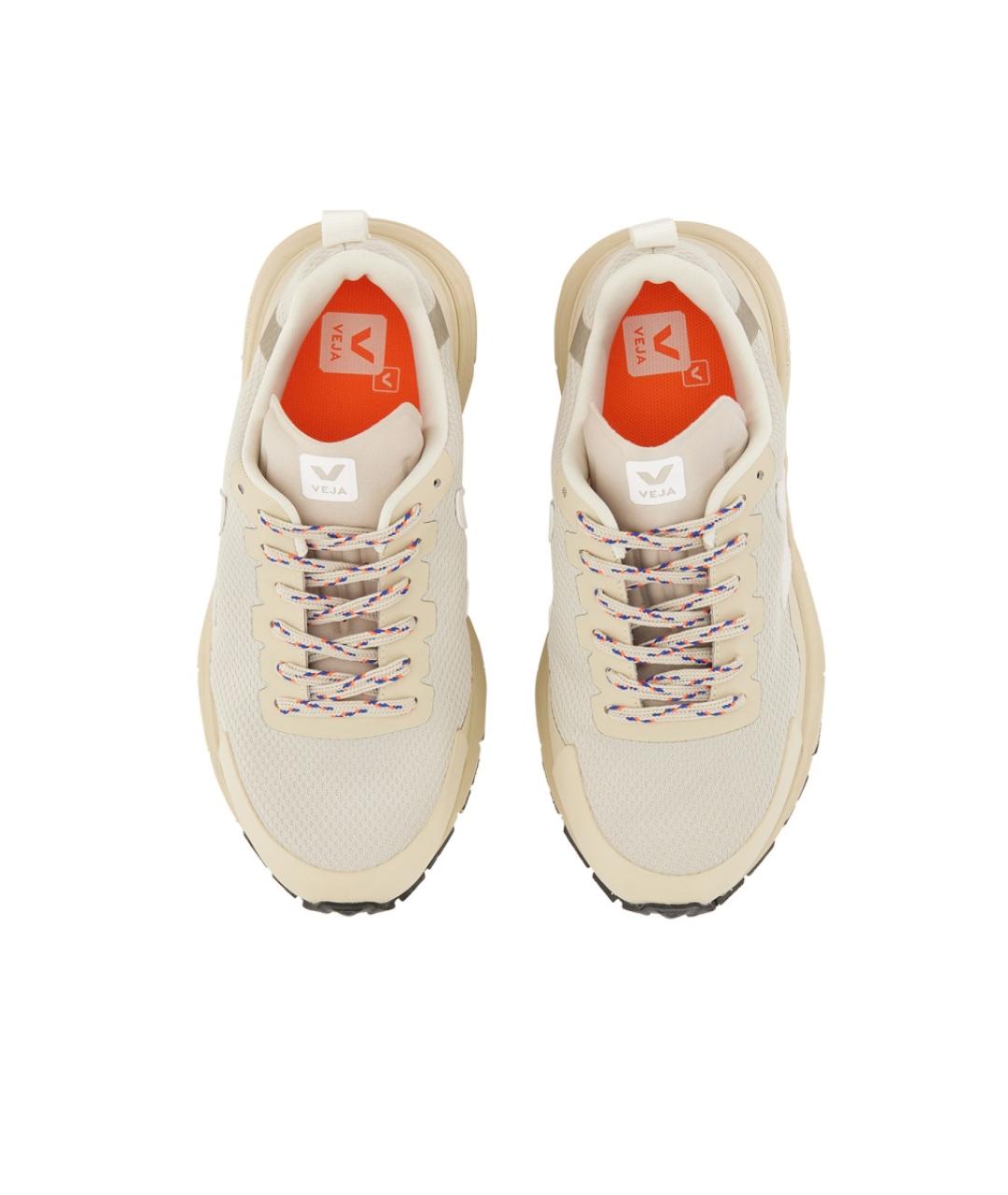 VEJA Бежевые синтетические кроссовки, фото 2