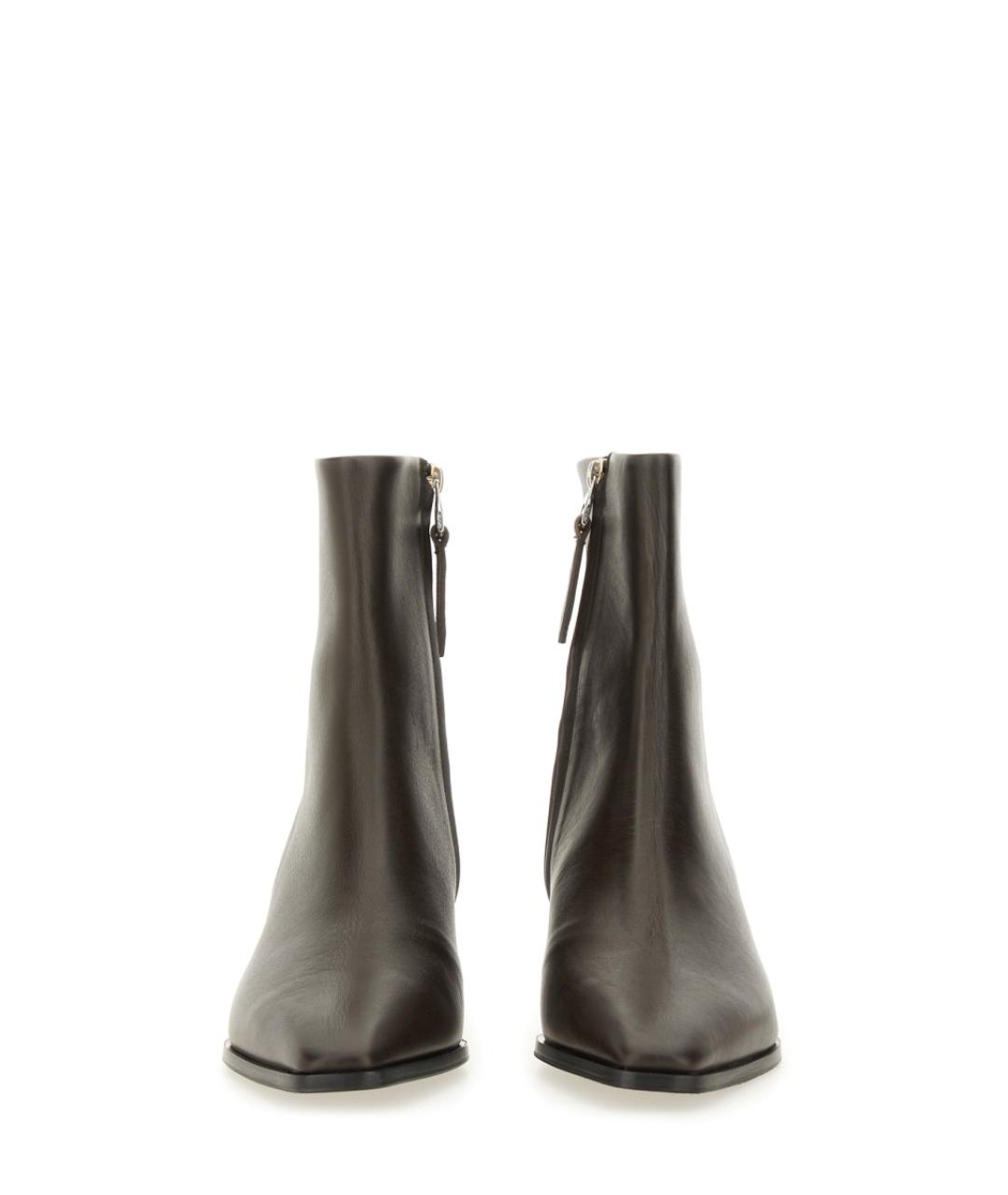 AEYDE Коричневые кожаные ботинки, фото 4