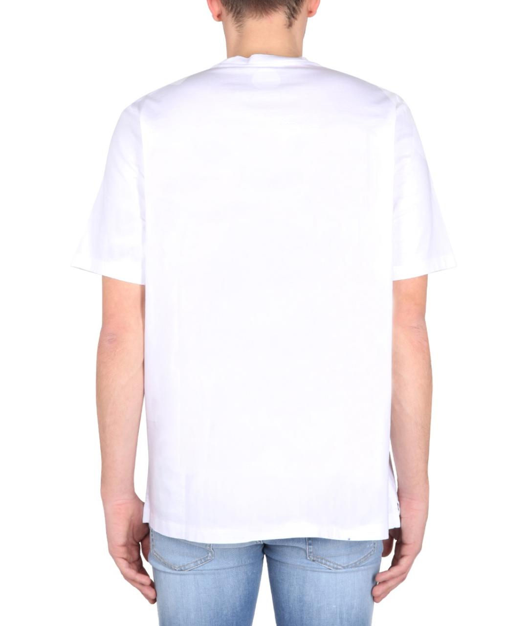 DSQUARED2 Белая хлопковая футболка, фото 3