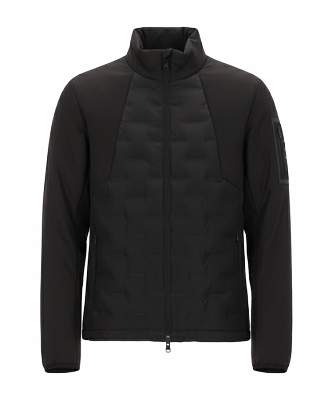 HUGO BOSS Черная полиэстеровая куртка, фото 1